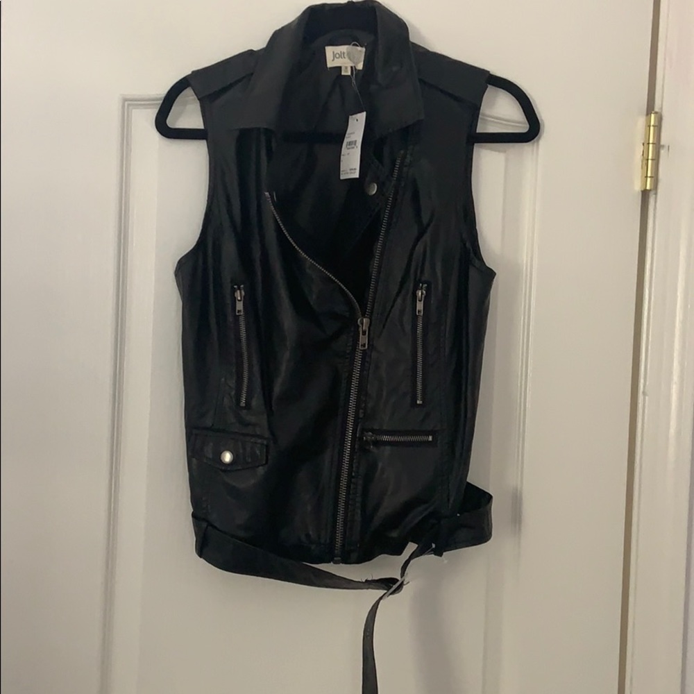 Vegan Black Vest